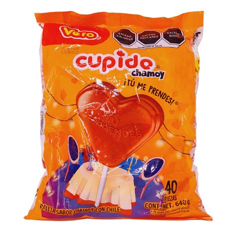 Paleta Cupido Chamoy 40pz Vero Dulcerías Y Abarroteras Vázquez