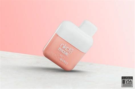 Naked Pod Descart Vel Nkd Max Puffs Peach Mango Ice Best Vape Brasil