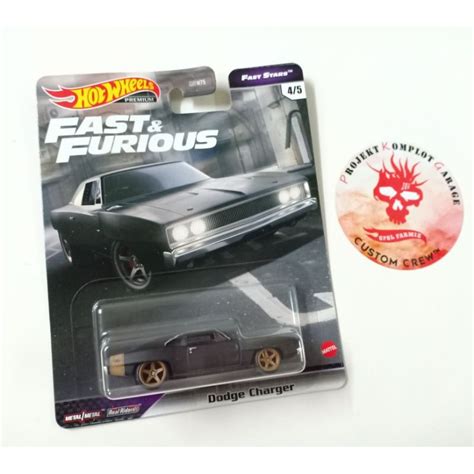 Hot Wheels Fnf Dodge Charger Shopee Malaysia