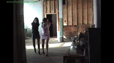 Hunters Lair Bondage Hot Investigative Reports Betrayed By Dirty Cops Bound To Suck Cock MP4