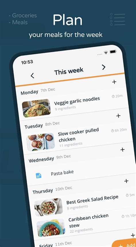 Meal Planner Shopping List Recipe Keeper for Android - Download