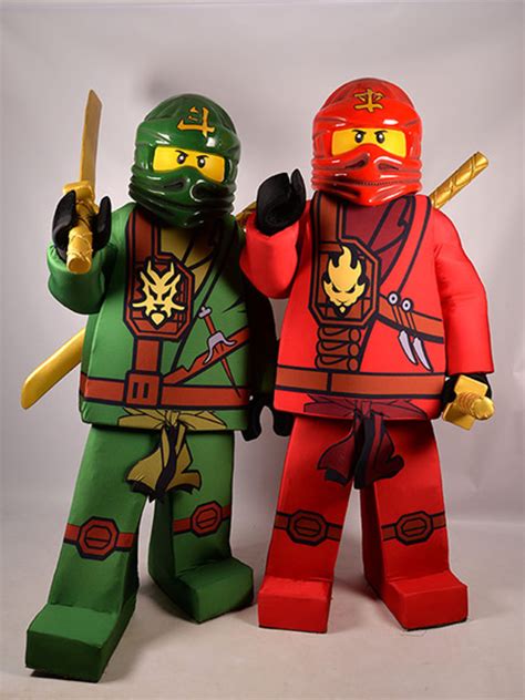 Лего Ниндзяго Зеленый - Ростовая кукла заказать на праздник - Аренда и ...