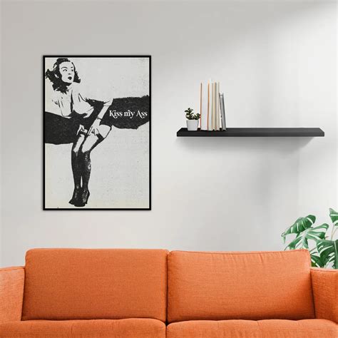 Kiss My Ass Poster Postertok