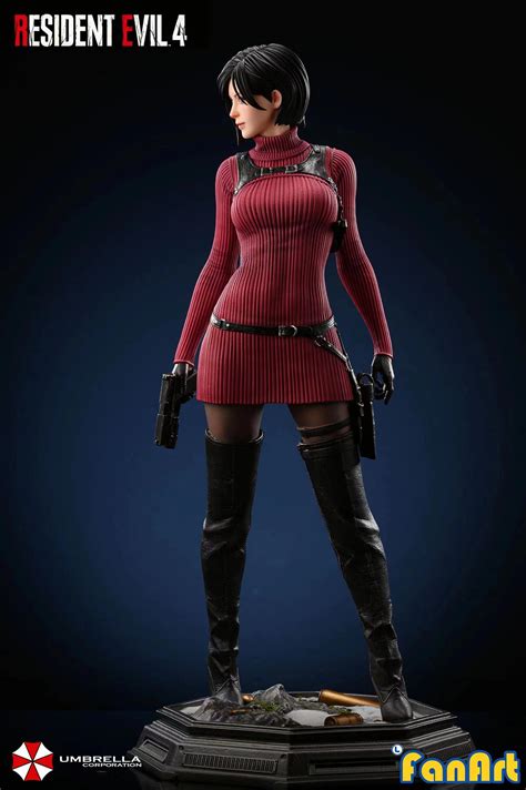 Resident Evil Ada Wong Statue Fanart Studio In Stock Yesgk