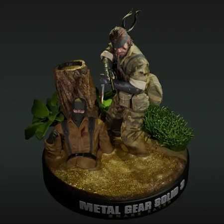 Naked Snake Metal Gear Solid