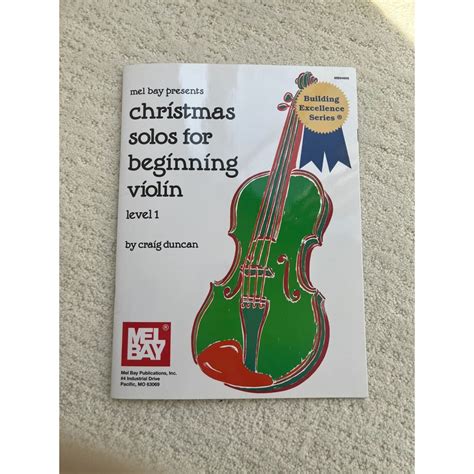 Christmas Solos For Beginning Violin Level By Craig Duncan New