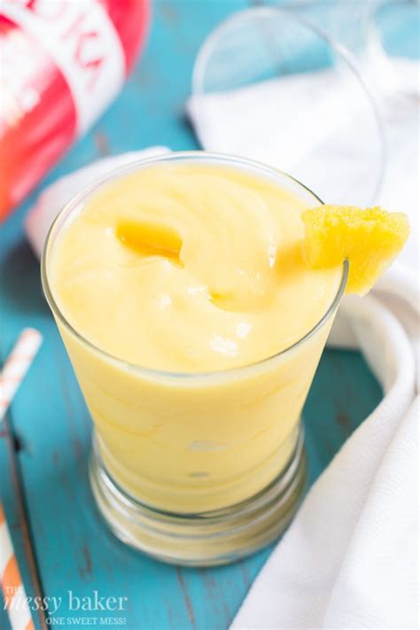 Pineapple Mango Slush One Sweet Mess