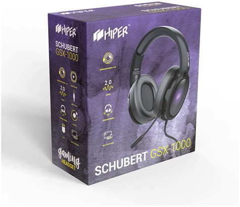 Купить Игровые наушники HIPER GSX-1000 - цена: 2599 ₽, характеристики ...