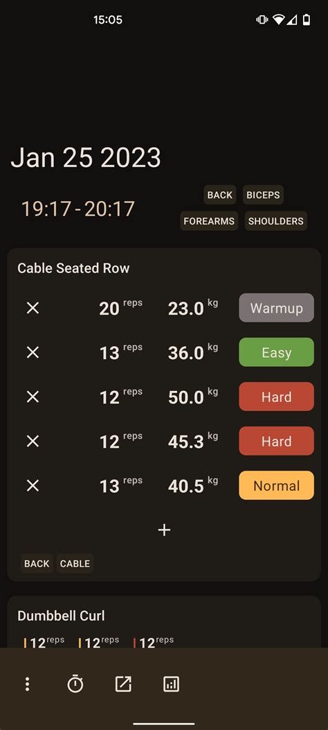 Github Simonalveteg Workout Tracker A Workout Tracker For Android