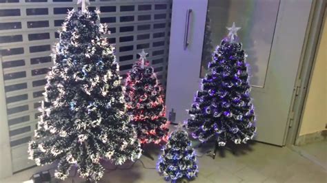 Елка заснеженная оптоволоконная со светодиодами - YouTube