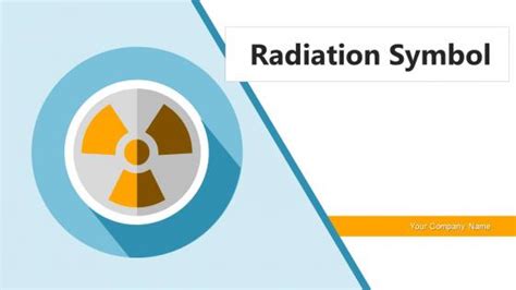 radiation symbols powerpoint     template