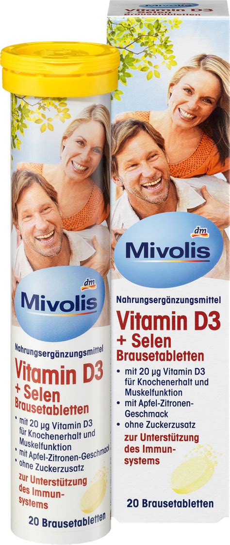 Витамины D3+Селен (Vitamin D3 + Selen), 20 шт. - Витамины из Германии