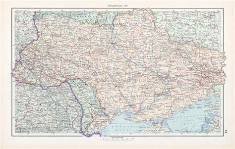 Карта украины до 1954 года - Фото подборки 3