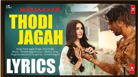 Lyrics Thodi Jagah Video Riteish D Siddhartha M Tara Arijit