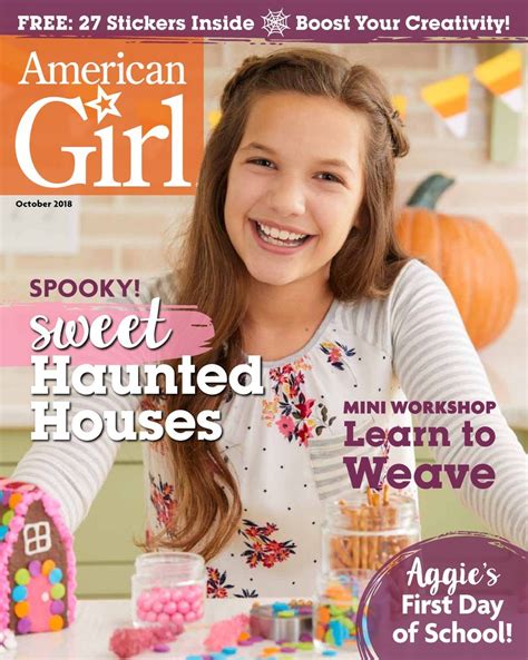 American Girl Magazine-September - October 2018 Magazine