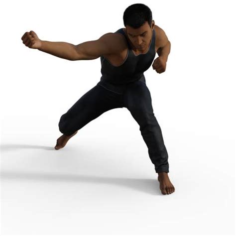 battle pose reference