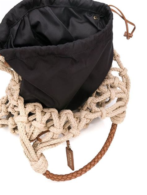 PRADA DIY tote bag cord | Сумки, Сумки хобо узоры, Вязаные сумки