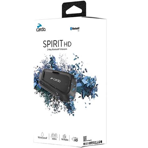 Cardo Spirit Hd Bluetooth Intercom Single Free Uk Delivery