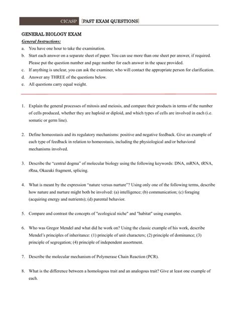 exam question types