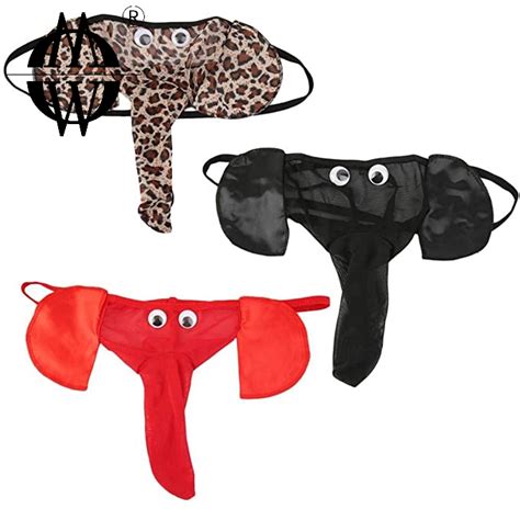 OMW PLus Size Thong Men Lingerie G String T Back Thongs Underwear