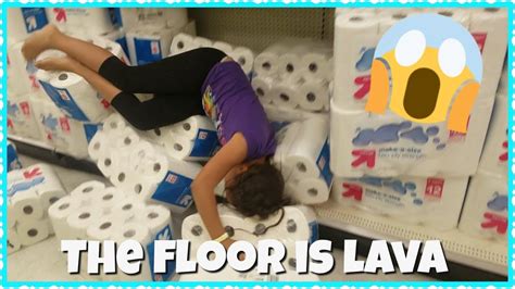 FLOOR IS LAVA CHALLENGE - YouTube