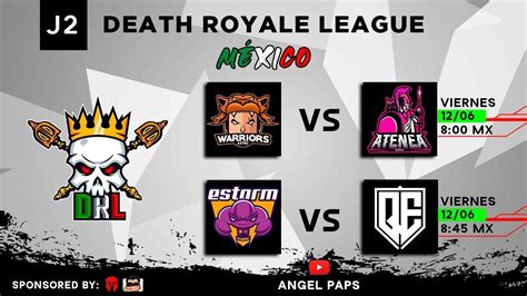 Drl M Xico J Warriors Aztec Vs Atenea Esports Estorm Gaming Vs