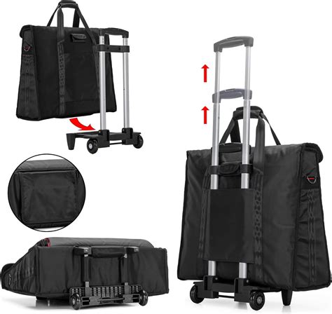 Curmio Rolling Carrying Bag With Wheels Compatible With Apple Imac 27