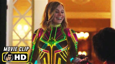 Captain Marvel Movie Clip Suit Change Scene Hd Youtube