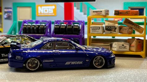 Fast Furious Tokyo Drift Han S Garage Para Coches Hot Wheels Y A Escala 1 64 Archivo 3D