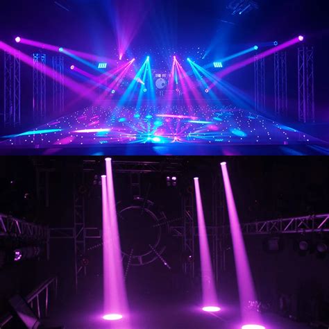 Luces Discoteca Lyre Led W Faisceau Lumineux Cabezas Movil Mini T Te