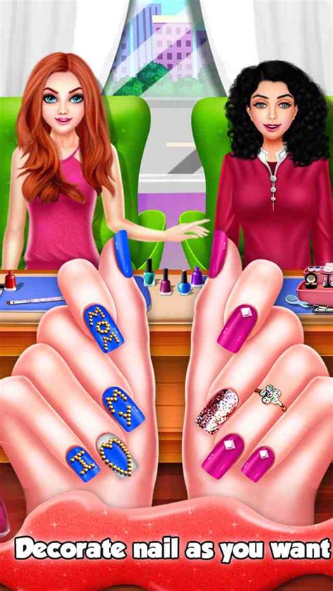 Christmas Nail Salon Makeover App for Android - New Android Game App