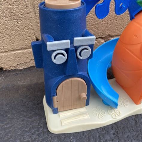 Spongebob Squarepants House Bikini Bottom Playset Squidward Pineapple Toy
