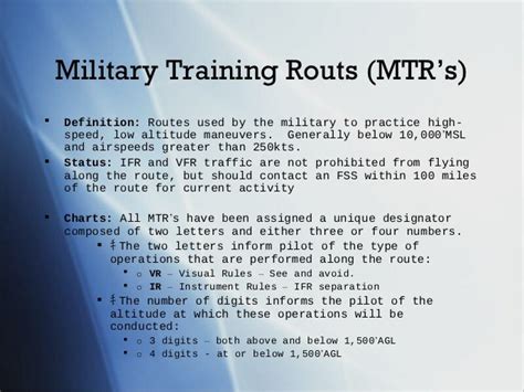 Military Training Vr Military Training Routes