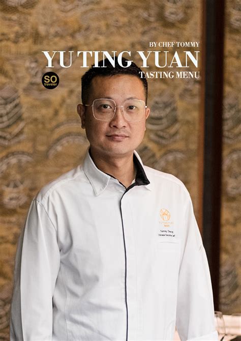 The 7 Course Tasting Menu By Chef Tommy 1 Michelin Starred Yu Ting