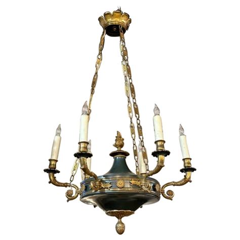 Early 20th Century French Empire Chandelier Legacy Antiques