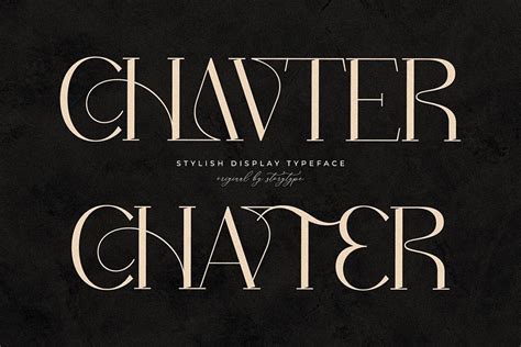 stylish display typeface  behance