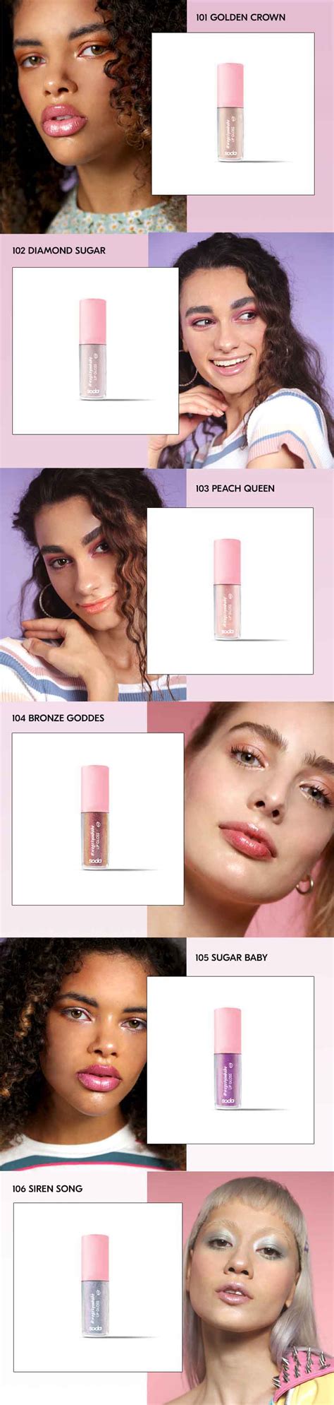 Блеск SODA GLITTER LIPGLOSS #wegotyoubabe БЛЕСК ДЛЯ ГУБ – купить в ...