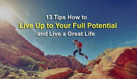 tips       full potential    great life
