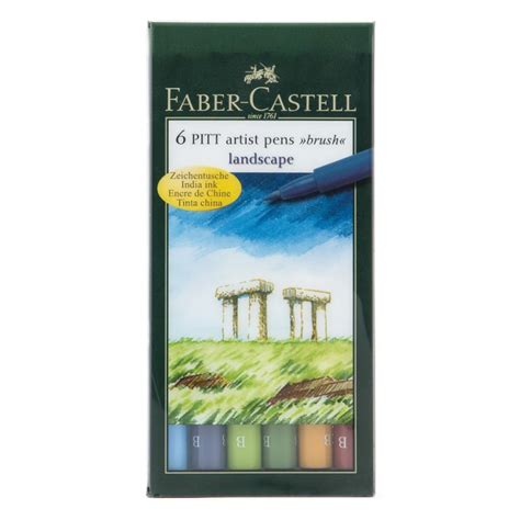 Pisaki Artystyczne Faber Castell Pitt Artist Pen B Landscape