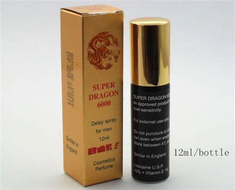 Super Dragon 6000 Delay Spray For Men 12ml Lazada Ph