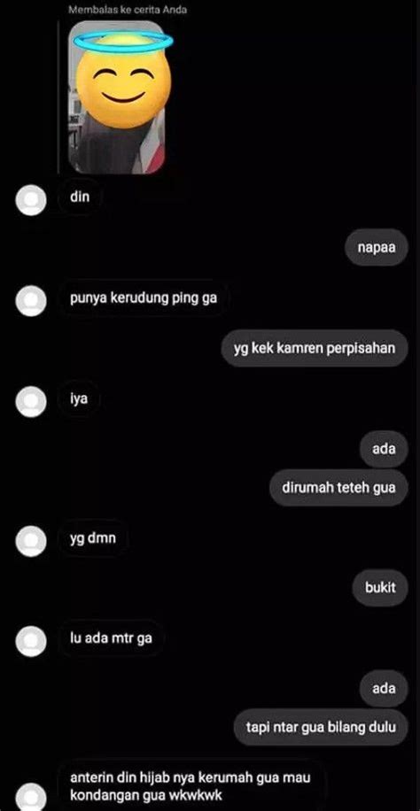 Chat Temen Pinjam Barang Ini Ending Nya Bikin Emosi