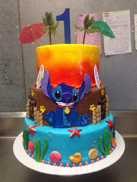 Victoria S Bakery Yelp Lilo And Stitch Cake Stitch Cake Disney Birthday Cakes