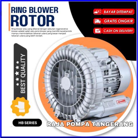 Jual Ring Blower Tambak Ipal Aerator Blower Rotor Hb Hp Kw