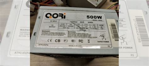 Блок питания 500W qori 300X2 купить в Москве | Электроника | Авито