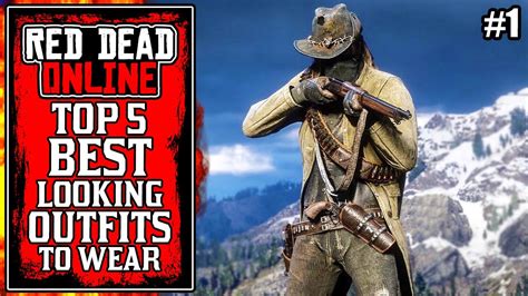 5 Fantastic Looking Red Dead Online Outfits Rdr2 Best Outfits Youtube