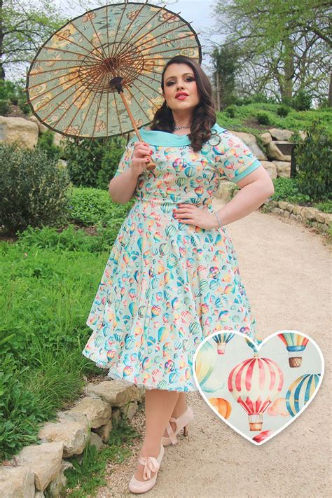 Darlene Hot Air Balloon Swing Dress