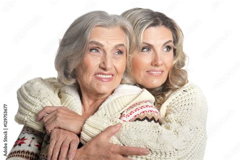 Two Women Embracing Stock Foto Adobe Stock