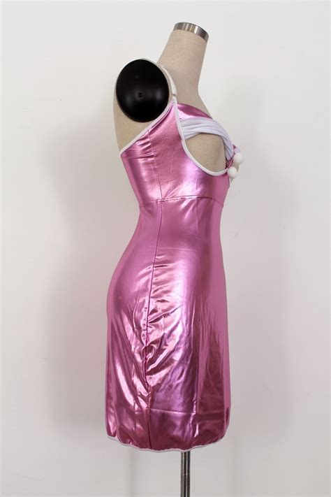 Fashion Care U L P Plus Size Peek A Boo Chemise Babydoll Lingerie Sleepwear Purple Metallic