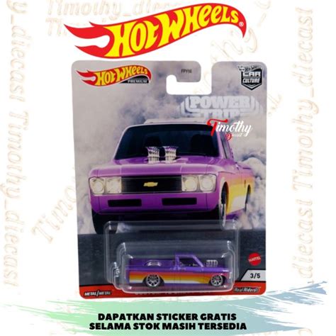 Hot Wheels Premium Custom 72 Chevy Luv Ungu Car Culture TD Lazada Indonesia