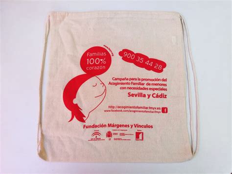 Bolsas de algodón personalizadas mediante serigrafía Serigrafia Sevilla